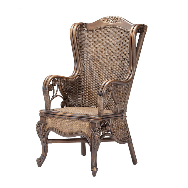 Changqingtang rattan boss real rattan chair computer chair home office ...