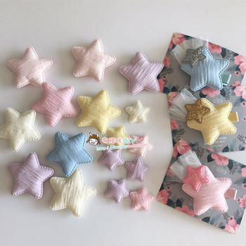 Buny South Korea imported folds, size stars, handmade DIY jewelry, hairpin, hairband, pet clip decoration materials