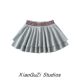 Xiaoguzi Summer Sweet Sports Wind Wind Wind Skin Skirt Patient Striped Cake Cake Skirt A -line Skirt Female Woman