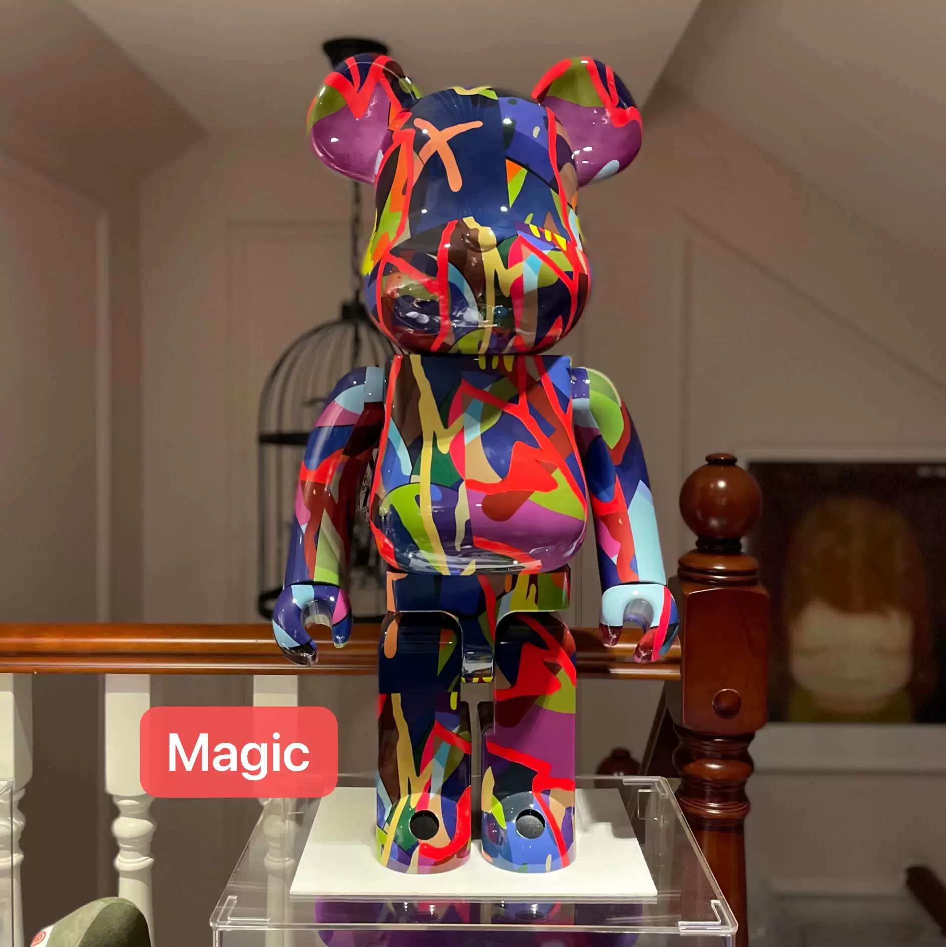 KAWS TENSION BE@RBRICK 1000%