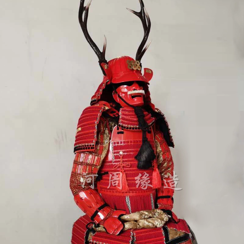 日本武士盔甲真人可穿帝国黑武士二枚胴当世具足冷轧钢打造高质量-Taobao