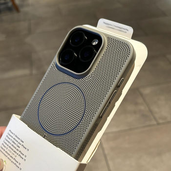 
High-end niche cooling honeycomb breathable mobile phone case