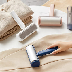 Xiaopei 2-in-1 Lint Roller 14cm Refill Roller Powerful Tool for Removing Pet Hair from Clothes