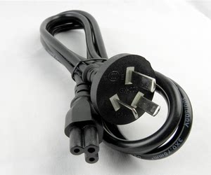 
Special offer, wide line laptop power cord, power adapter, 3 holes, plum blossom tail, direct plug power cord, 2 holes, 8 characters,