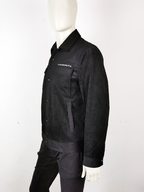 Casual Men's Fashion Jacket Coat Pure Color Trendy Street Style Autumn Loose Fit Single Button Closure Cotton Polyester Blend main image 0
