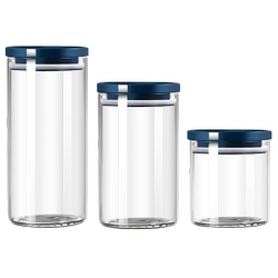 Kitchen food storage snack sealed jars