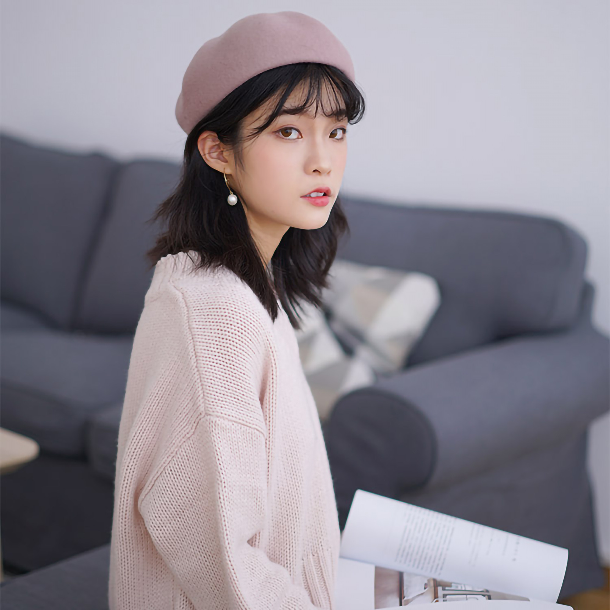 秒变时髦精不是难题,一款贝雷帽就可以 - 美优享 - 美丽优品分享好站