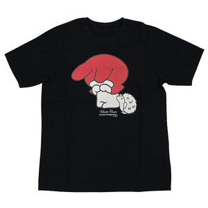 
E555 Unisex straight parent-child short-sleeved T-shirt melody hedgehog collaboration summer cartoon top for small women