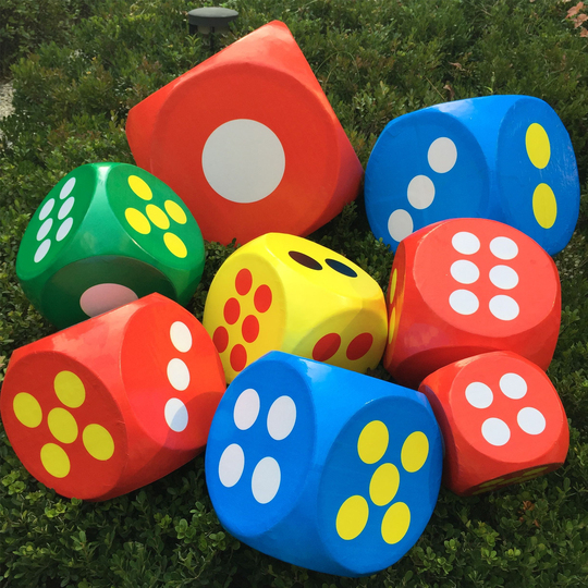 Dadi In Schiuma EVA Per Bambini, Blocchi Quadrati Colorati 3,8 Cm, Giocattolo Educativo Per Imparare Numeri E Colori, Morbido E Leggero - 3