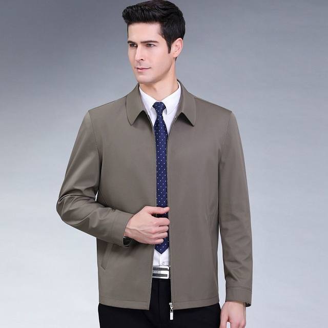 Clearance sale jacket men's high-end executive spring and autumn new ...