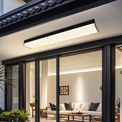 Outdoor Long Strip Ceiling Light, Long Eaves Light, Extra Large and Super Bright Lighting, Rectangular Villa Sunroom Special Light