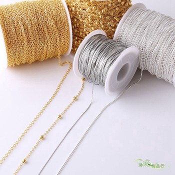diy clavicle necklace bracelet tassel flat o snake bone chain
