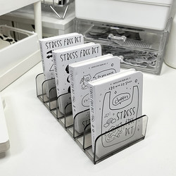 Desktop Organizer for Notebooks, Office Postcard Storage Box, Student Dormitory Sticky Note Miscellaneous Item Organizer Display Rack