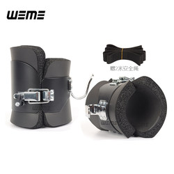 Inversion Foot Harness with Gold Hooks for Ankle and Spinal Stretching, Promoting Blood Circulation, Head and Abdominal Muscle Training, Inversion Machine