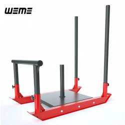 Weme Fitness Sled Resistance Sled Gym Resistance Exercise Bike Weighted Sled