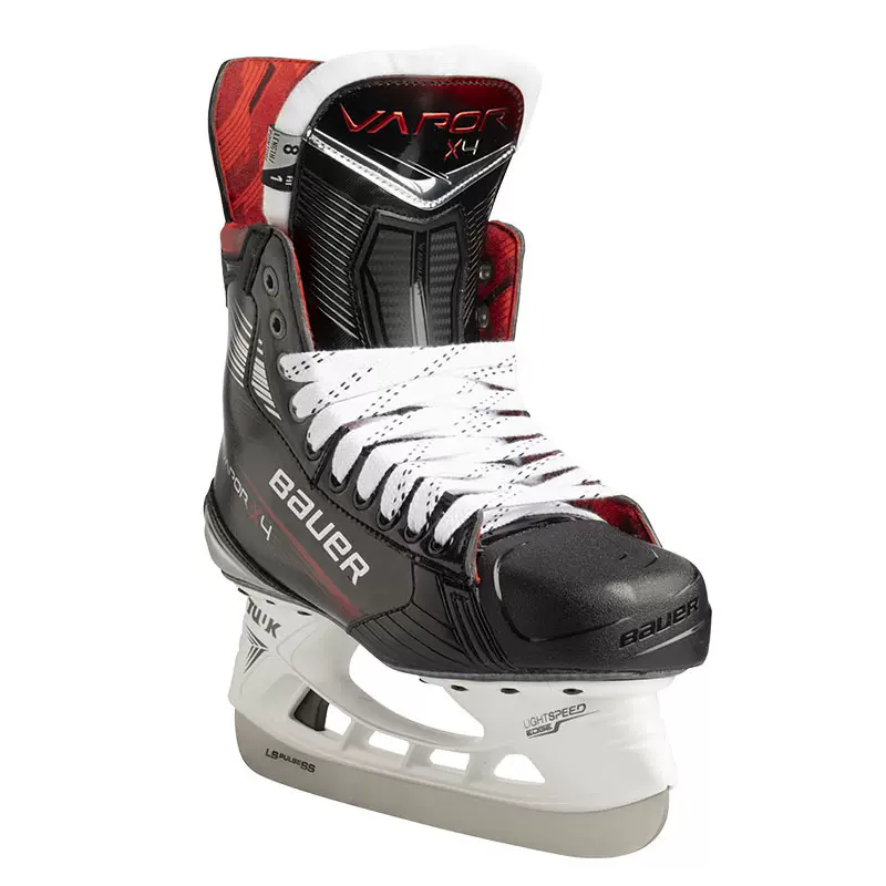 23新款鲍尔冰球鞋bauer x4儿童青少年中高级冰刀鞋滑冰鞋教练推荐