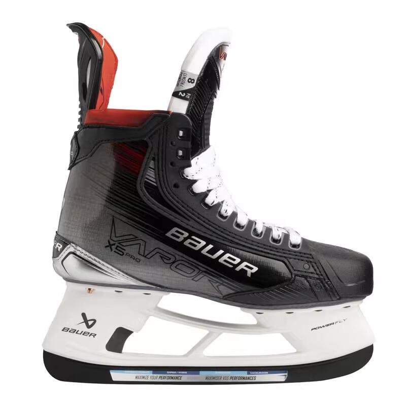 23新款鲍尔冰球鞋bauer x5 pro儿童青少年成人冰刀鞋高级款滑冰鞋