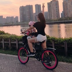 Variable Speed Bicycle 20inch 22inch Adult Male and Female Students Double Disc Brake Colorful Lightweight Family Commuting Road Bicycle
