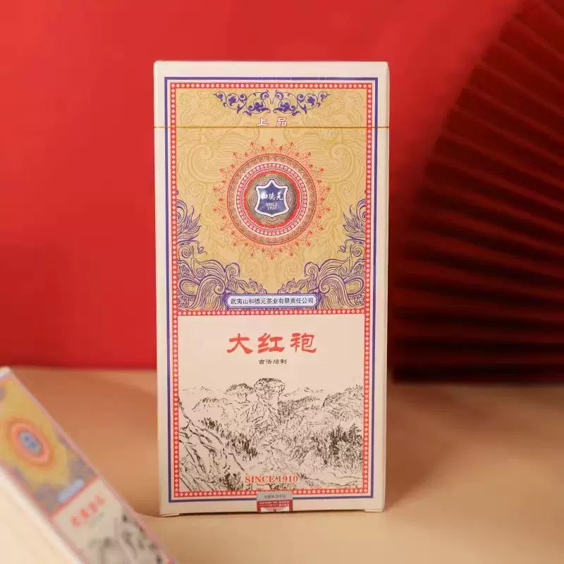 武夷星老枞水仙MC305 武夷岩茶兰花香乌龙茶礼袋罐装500克大红袍