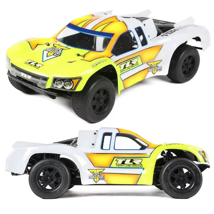 新款TLR LOSI TEN-SCTE SCT 1/10 4WD竞赛级短卡车架KIT版 - Main Image