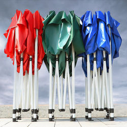 Four-Legged Umbrella Sunshade, Four-Corner Large Sun Umbrella, Rain Shelter Tent, Special Retractable Rain Canopy for Stall Setup, Outdoor Rainproof Tarp