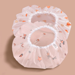 Disposable Oversized Thickened Waterproof Hair Cap for Kitchen, Hair Dyeing, Bathing, Household Oil-Proof Shampoo Cap