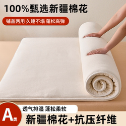 Roland Xinjiang Cotton Mattress Soft Pad Dormitory Student Mat Home Bedroom Bedding Dual-Use Mattress Quilt