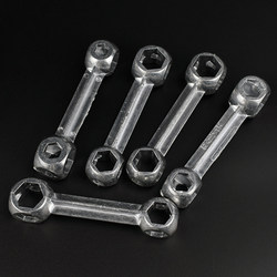 Mountain bike aluminum alloy bone wrench riding equipment multi-functional portable bicycle maintenance and repair tools