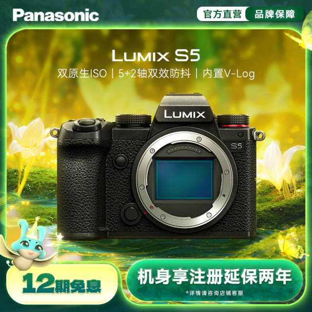 Panasonic S5 full-frame reflective entry-level micro-single 4K anti-shake digital camera/camera