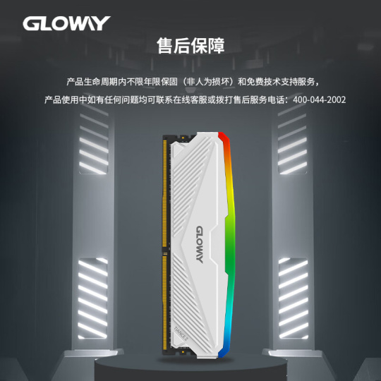 Gloway Tiance II 16GB (2x8GB) DDR4 3200MHz RGB Desktop Memory
