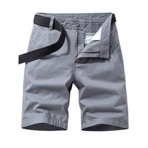 Short pants men's summer thin exterior wears trendy cotton sports beach leisure 5 points loose workplace pants pants