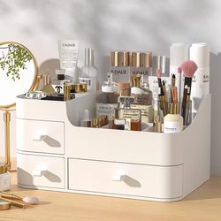 Cosmetic Storage Box Desktop Dressing Table Lipstick and Skin Care Product Storage Rack Jewelry Organizer New Countertop Box