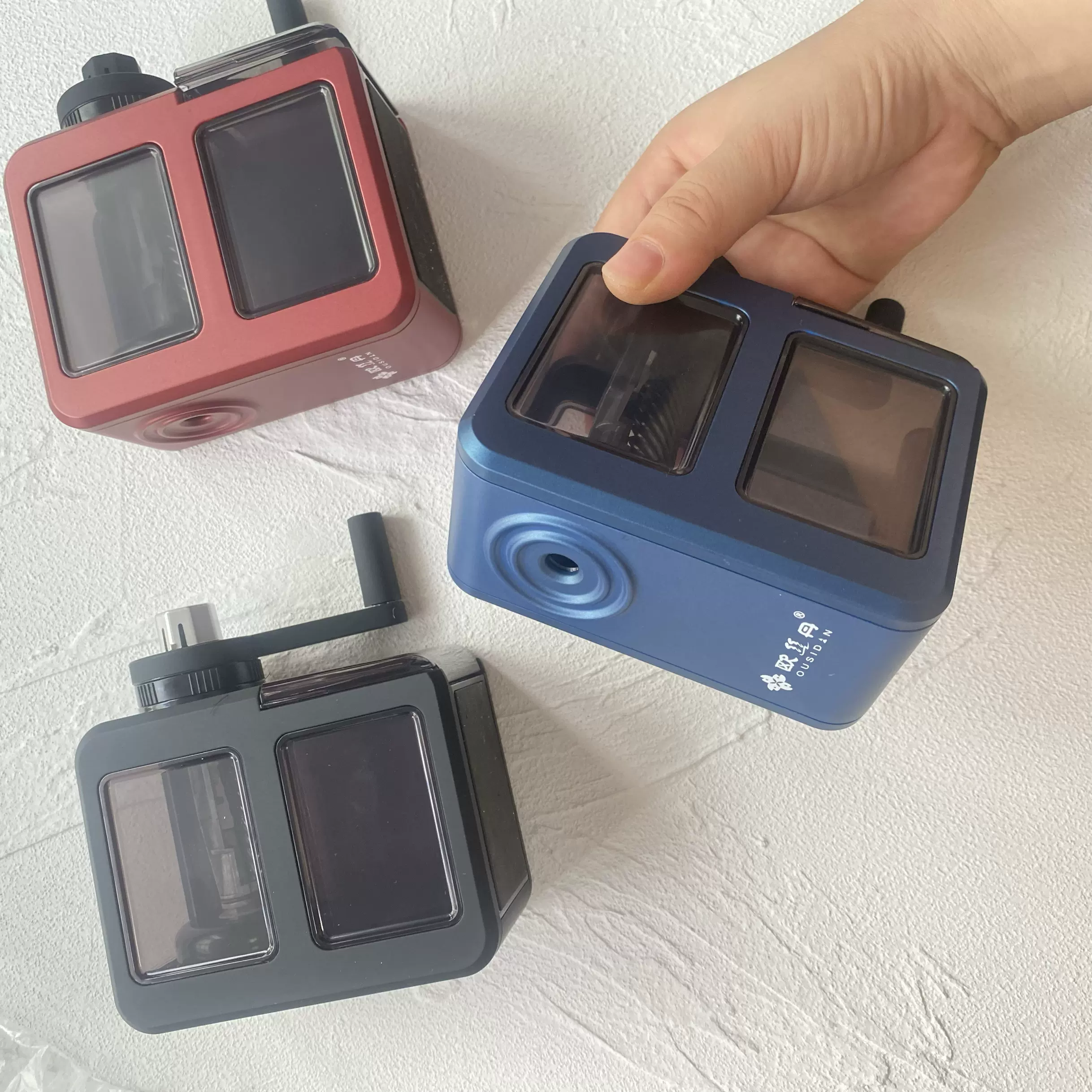素描削笔器专业美术生联考艺考炭笔速写专用便携手摇削笔器欧斯丹
