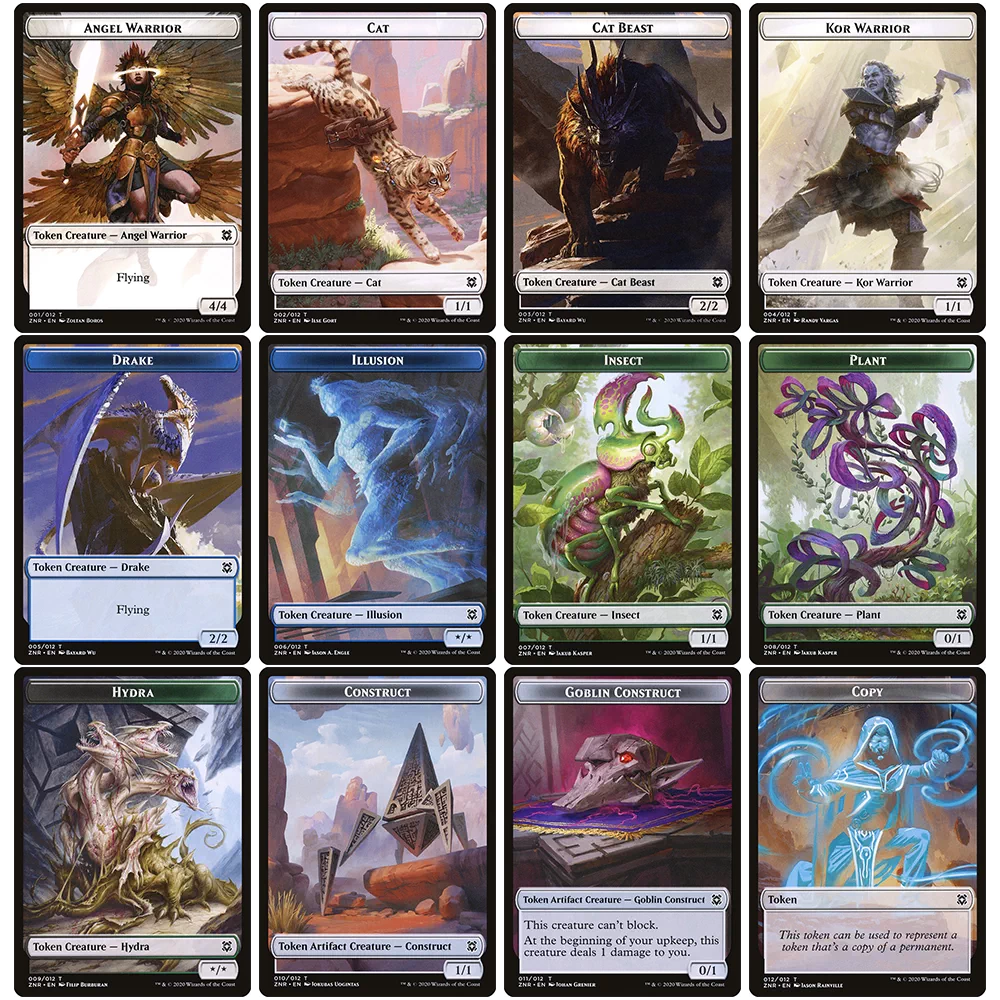 万智牌Token合集【英文平】赞迪卡再起