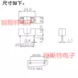 Lắp đặt bảng hàn PCB 5x20mm Bộ giữ cầu chì thẻ kép 250V 10A Đế giữ cầu chì + nắp trên cầu chì điện cầu chì oto Cầu chì