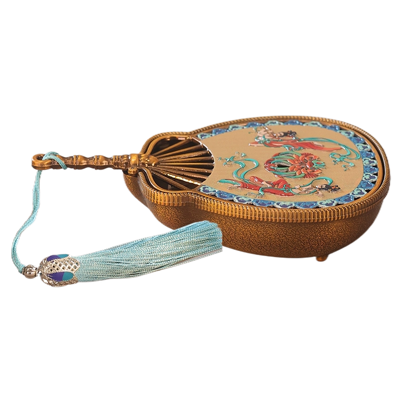 莲花复古中式盘香炉宋代美学三足陶瓷香炉家用室内熏香炉香薰炉