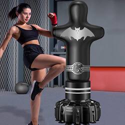 Dummy Sandbag Boxing Sanda Vertical Humanoid Tumbler Adult and Kidsren Boxing Target Taekwondo Fighting Training Equipment
