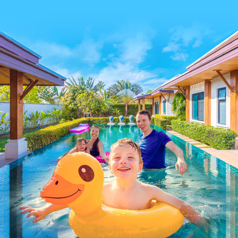 春节独栋泳池别墅】三亚自由行5天4晚含机票加酒店旅游飞猪套餐