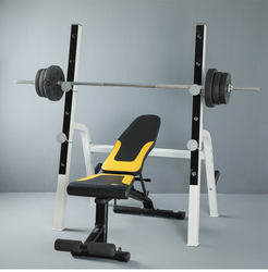 Multifunctional Weight Bench for Home Use, Incline Bench Press, Squat Rack, Barbell Set, Fitness Equipment, Training Dumbbell Bench, Barbell