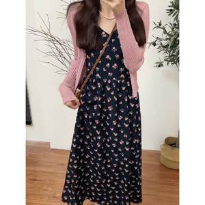 
Qing! [80-160*0.5kg] Pregnant women breastfeeding dress fashionable and fashionable large size spring and autumn dress slimming