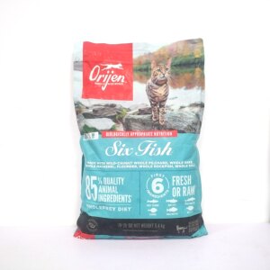 Six kinds of fish and cat food 5.4kg The original imported high -protein cat main food can be checked!