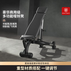Head Hyde Gym Commercial Dumbbell Bench Bench Press Fitness Chair Strength Training Equipment Priest Chair for Men Home Use