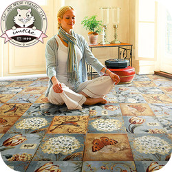American Retro Flower and Bird Tiles 300 Tiles Kitchen Bathroom Bathroom Living Room Dining Room Balcony Terrace Wall Floor Tiles