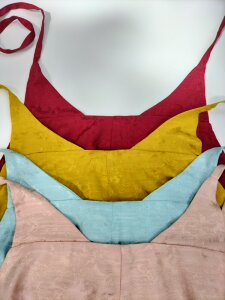 
Jiangzuoge Song Dynasty imitation Huang Sheng Tomb Song Dynasty sling Hanfu with chest pad one piece removable chest pad Hanfu tube top