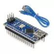 Arduino Nano V3.0 CH340 phiên bản cải tiến Atmega328P ban phát triển mô-đun hàn đi kèm với cáp USB
