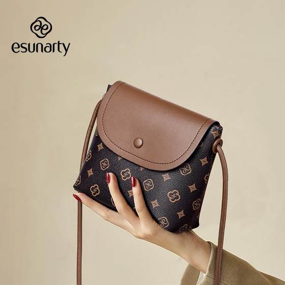 
Presbyterian small bag for women 2025 new fashionable high-end bucket bag casual versatile large capacity crossbody bag