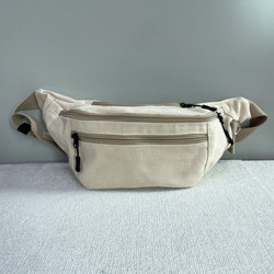 Foreign trade tail goods exported to Japan fashion versatile canvas waist bag mobile phone coin purse
