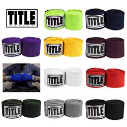 Titleboxing Boxing Bandage 5m Fighting and Martial Arts Hand Wraps for Muay Thai and Combat Training
