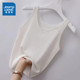 LY Zhenweis women's clothing 2025 spring new versatile solid color comfortable and fashionable suspender base top for women's vest