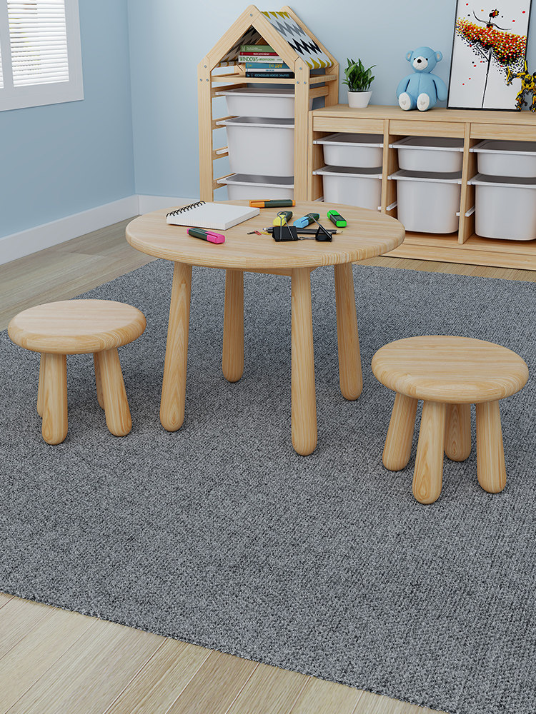 Stool Low Table For Kids Traditional Childrens Wooden Stool Small